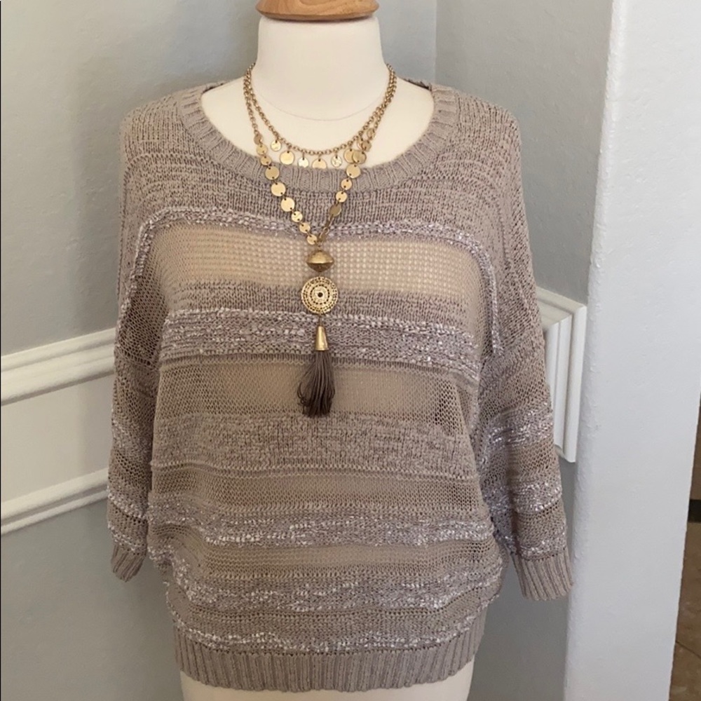 Part Two soft and silky sweater, size L